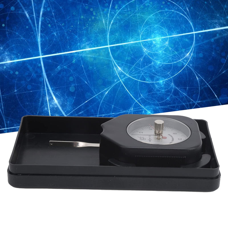 [Australia - AusPower] - Dial Tension Gauge, Portable Gram Force Meter 10g Measurement Value Compact 0.2g Graduation Value for Relay Contact Pressure for Electronic Switch 