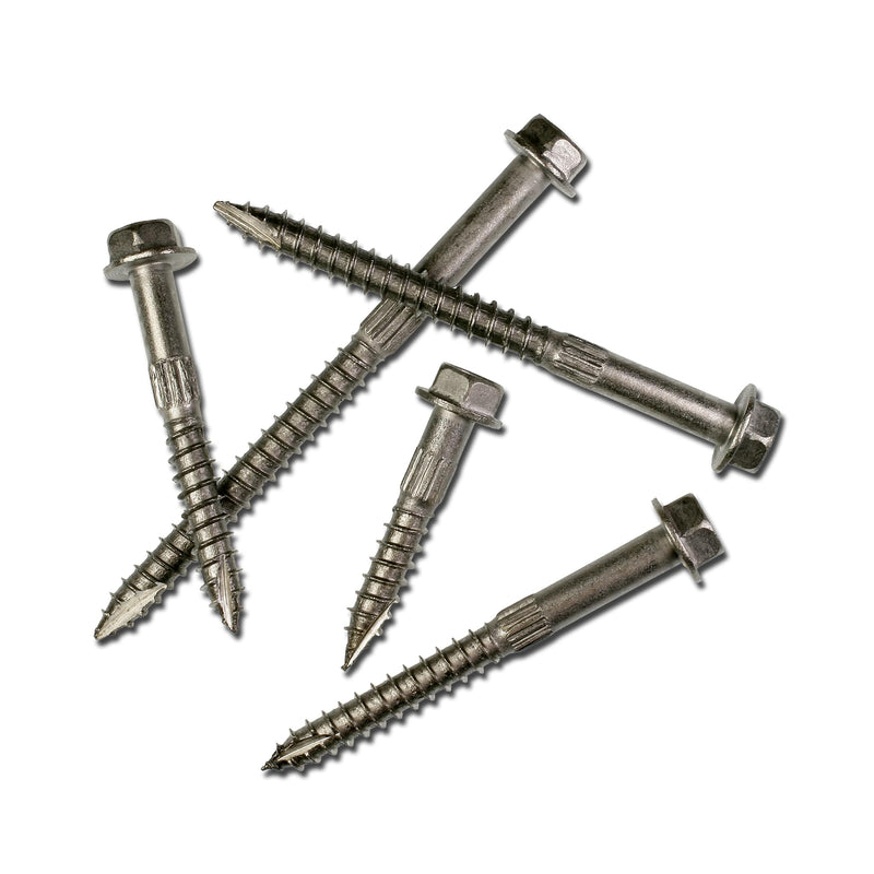 Simpson Strong-Tie SDS25312-R25L Strong-Drive SDS Heavy-Duty Connector Screw 1/4 in. x 3-1/2 in. DB Coating (25-Qty) 3.5 inches