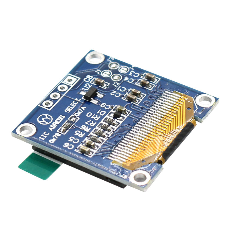 4 x 0.96-inch 128 x 64 pixel OLED LCD displays (yellow and blue) | 1315 chip drive, IIC interface I2C screen display module, compatible with Arduino