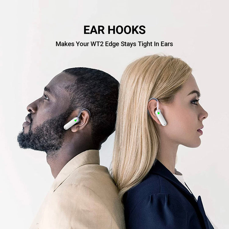 [Australia - AusPower] - Timekettle Accessories for WT2 Edge/W3 Translator Earbuds, Including 1 Pair of Silicone Ear Hooks, 3 Pairs of Earmuffs, and 1 Carry Bag 