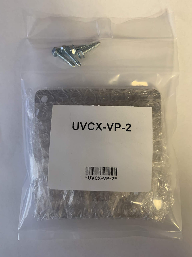 UV Inspection Viewport - Sight Glass for UVC Installations, HVAC Duct Mounted Viewport Sight Glass - Ultra Violet Lamp Installation Viewport 1
