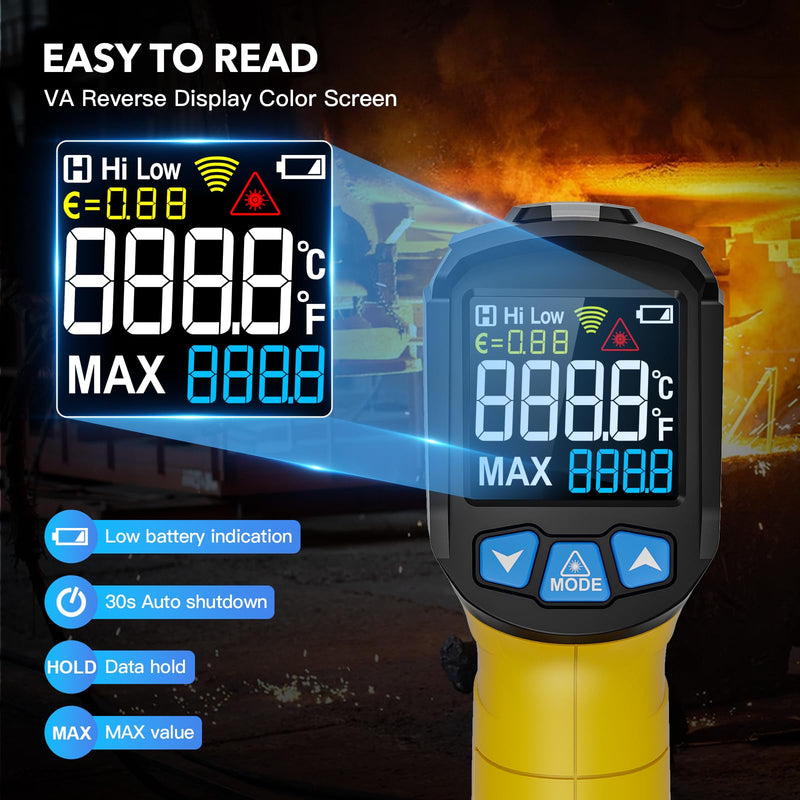 [Australia - AusPower] - Infrared Thermometer Gun & Temperature Humidity Meter 