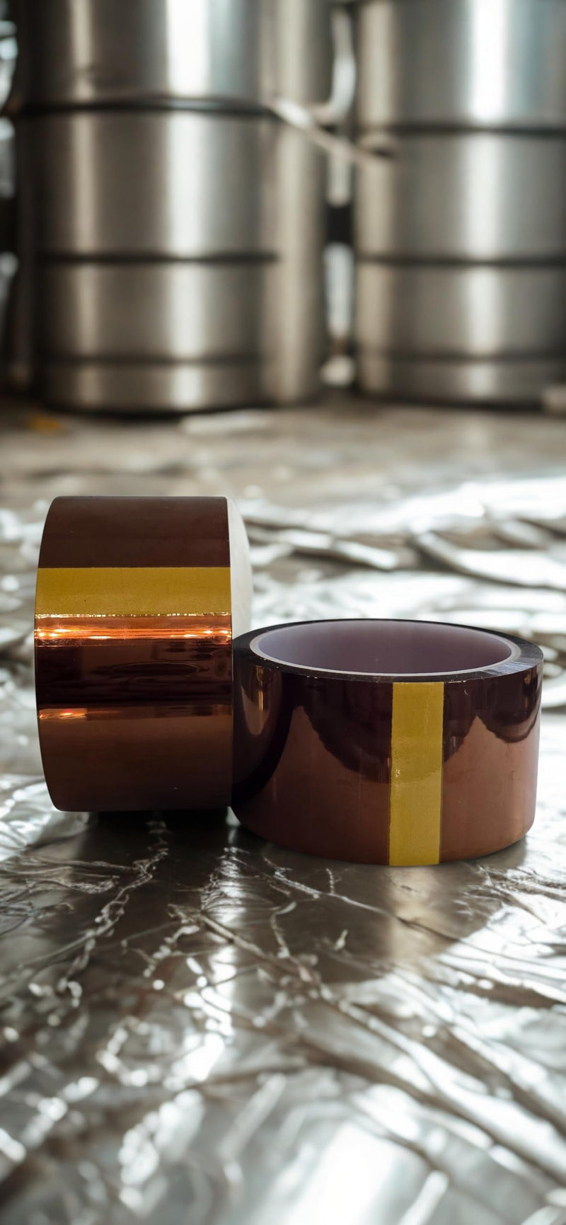 High Temperature Polyimide Kapton Tape – Amber/Brown Heat Resistant Tape for TIG Welding Purge Sealing, Electronics, Soldering & 3D Printing – 33m (108 ft) (50mm x 33m (2-Pack)) 50mm x 33m (2-Pack)