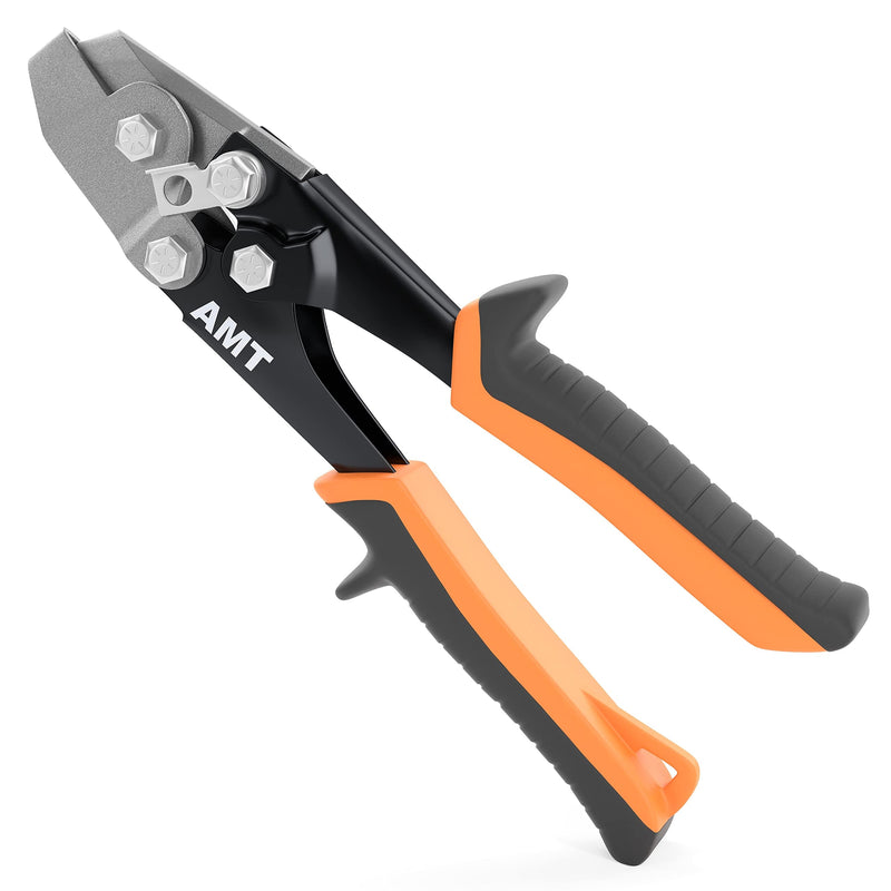 [Australia - AusPower] - AMERICAN MUTT TOOLS Sheet Metal Hand Notcher, Sheet Metal V Notcher – Cuts 30 Degree V Notch in Sheet Metal – Ductwork Notching Tool, Upholstery Hand Notcher, Sheet Metal Notcher, Ductwork Tools 