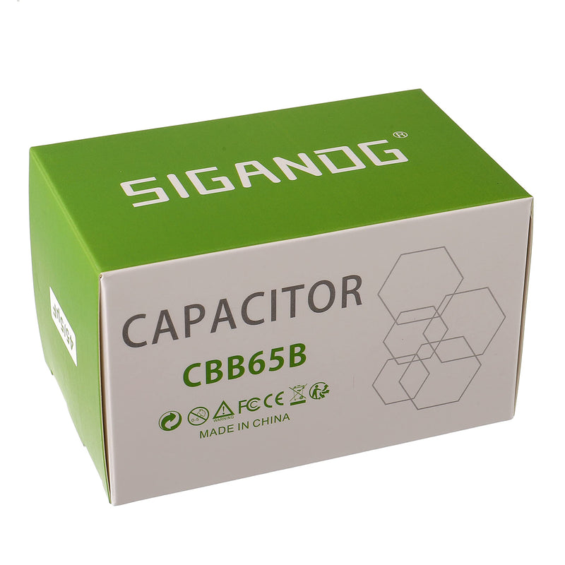 [Australia - AusPower] - 45+5 MFD 45/5 uF 370 or 440 Volt CBB65B Capacitor for AC Motor Run?Condenser Straight Cool?Heat Pump? Air Conditioner?HVAC Capacitor 45+5 MFD 