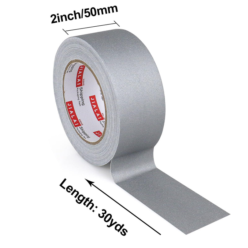 [Australia - AusPower] - Gaffers Tape - 2 Inch x 30 Yards (90 Feets) Gray Gaff Tape - Non-Reflective, Grafting Tape for Filming, Photography, Radio, Heavy-Duty Water Resistant Matte Finish Gaff Tape 2" x 30yards 