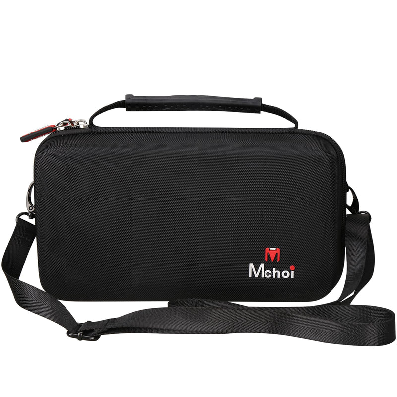Mchoi Stethoscope Case with Grooved, Suitable for 3M Littmann Classic III Stethoscope, Extra Room for Medical Bandage, Scissors and LED Penlight, Black, Case Only