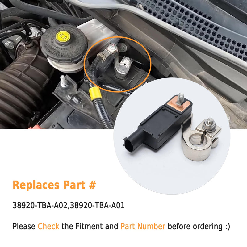 38920-TBA-A02 Battery Current Sensor Compatible with 2016 2017 2018 2019 2020 2021 2022 Honda Civic CR-V Replaces OE 38920-TBA-A01 38920-TBA-A02