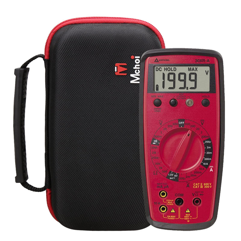 [Australia - AusPower] - Mchoi Hard Portable Case Compatible with Amprobe 37XR-A True RMS Digital Multimeter, Case Only 