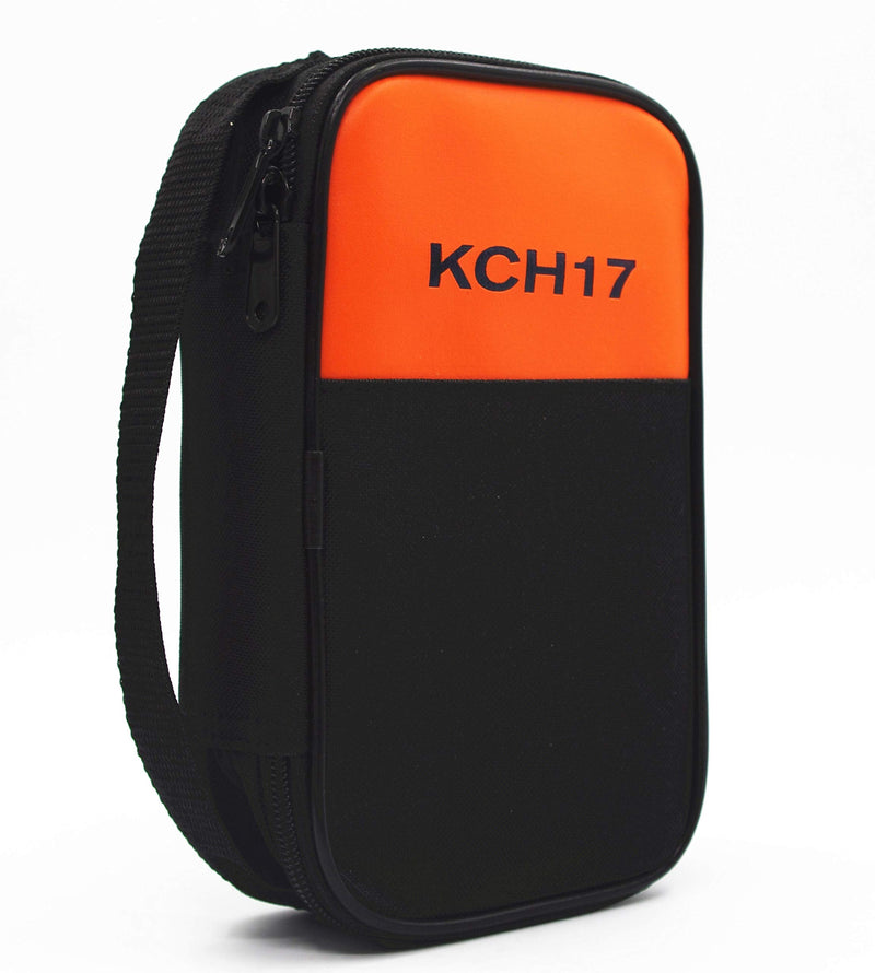 [Australia - AusPower] - KCH17 Soft Carrying Case Use for Handheld Multimeter,Meter,Phase Indicator,Thermometer, Calibrator,Clamp Meter,Soft Bag 