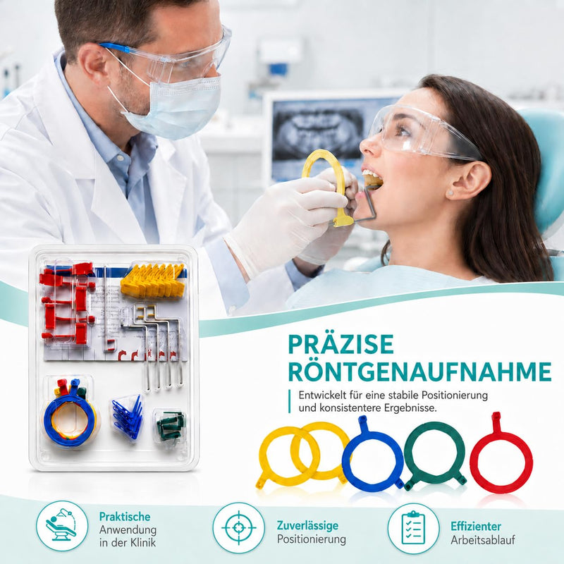 Complete Dental X-ray Positioning System FPS 3000 XCP Intraoral Type, Parallel X-Ray Rings - Intraoral Positioners - Dental Material - Dental X-ray Positioner