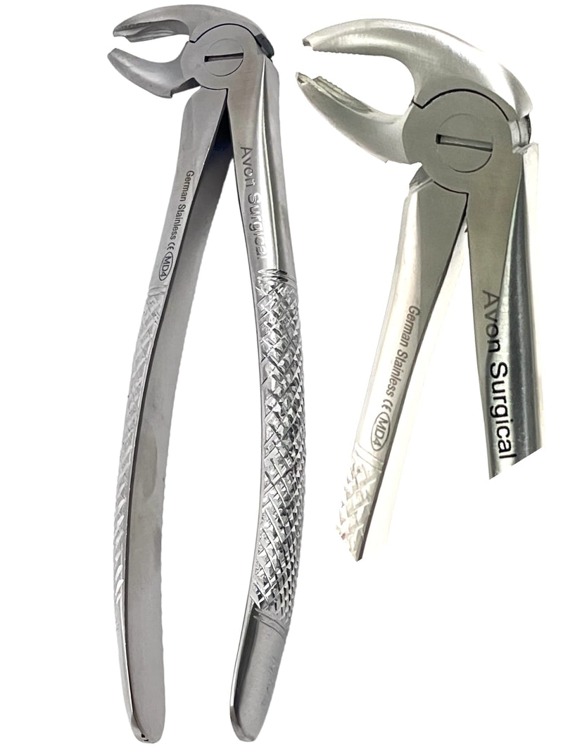 [Australia - AusPower] - Germen Stainless Dental Tooth Lower MOLARS EXTRACTING Extraction Forceps NO MD4 