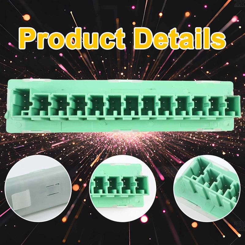 68230877AA Fuse Connector Can Buss Fit for Jeep Cherokee/Wrangler for Chrysler 200/300/Pacifica/Voyager for Dodge Ram/Charger/Challenger/Durango/Journey/Dart 2011-2025, Replace# 68084591AA 68140666AA 68230877AA
