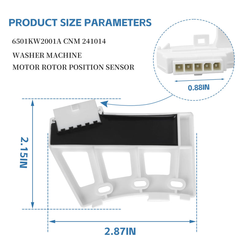 [Australia - AusPower] - 6501KW2001A Washer Rotor Position Sensor Assembly - Replaces 6501KW2001B, 6501KW2001D for LG Washers 