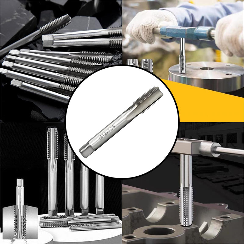 [Australia - AusPower] - M14 x 1.5mm Metric Tap And Die Set,M14 x 1.5mm High-Speed Steel Machine Tap Die Set,Thread Tap And Round Thread Die Right Hand (M14 x 1.5mm) M14 x 1.5mm 