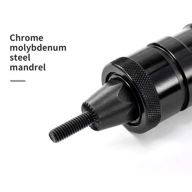 [Australia - AusPower] - 1/4 Replacement Mandrel,Rivet Nut Gun Tip Mandrel 10pcs for Pneumatic Rivet Nut Gun 10 pcs 1/4 