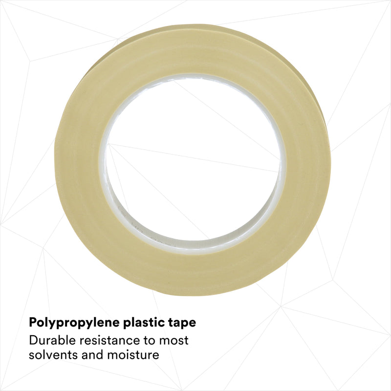 3M Scotch 218 Fine Line Premium Masking Tape, Sand, 1/2 in x 60 yd – High Performance Polypropylene Tape, 1 Pack