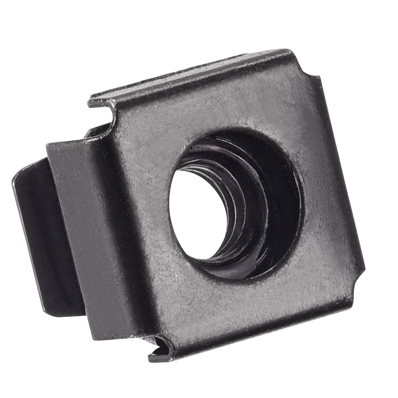 [Australia - AusPower] - uxcell Snap-in Cage Nuts - M5 x 0.8mm Carbon Steel Metric Nut for Server Shelve Cabinet 50pcs 