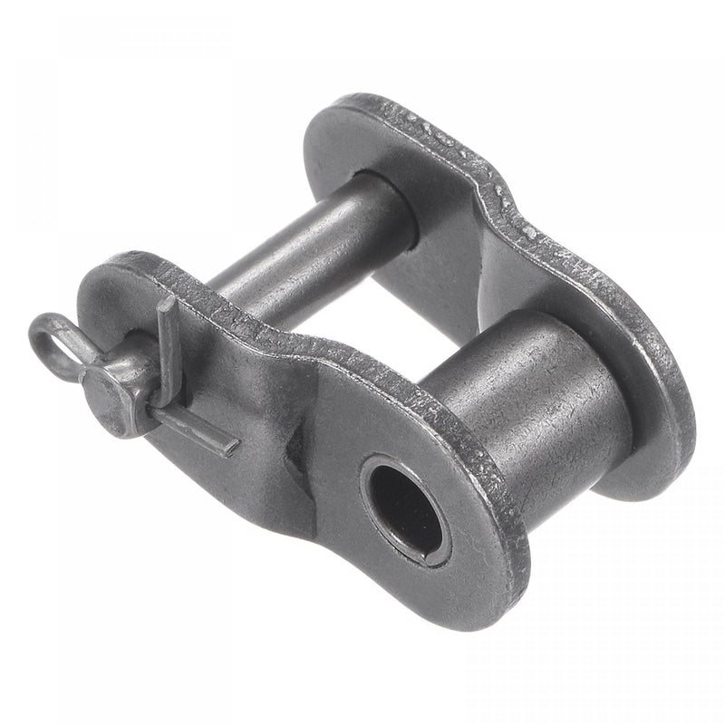 [Australia - AusPower] - uxcell 10Pcs #60 Chain Offset Half Link Roller, 3/4" Pitch Carbon Steel, Standard Chain End Connector Split Links for 12A Chain 