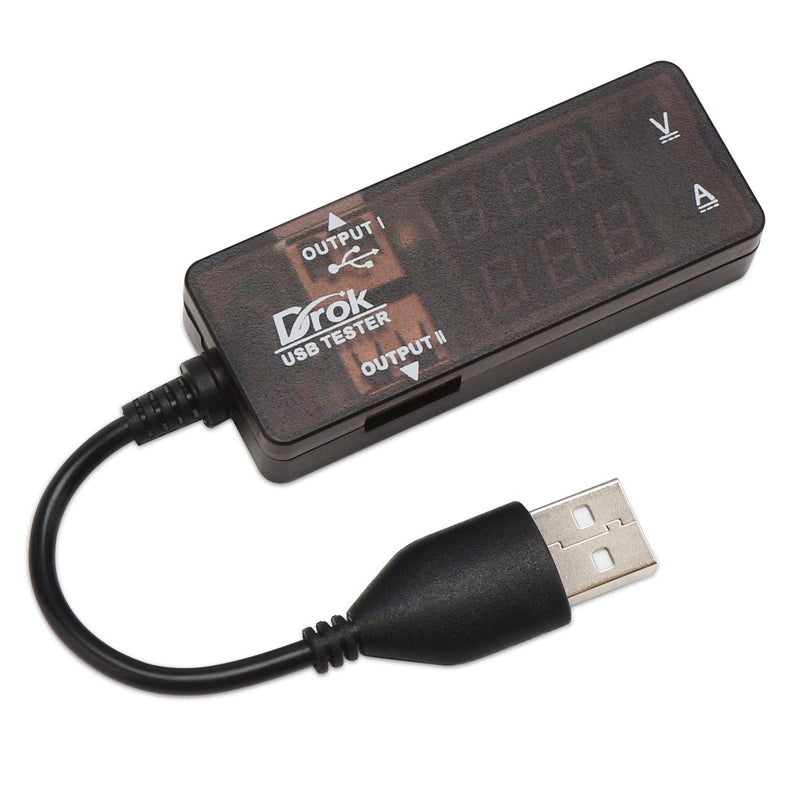 [Australia - AusPower] - DROK Digital Multimeter USB 2.0 and USB Load Tester 