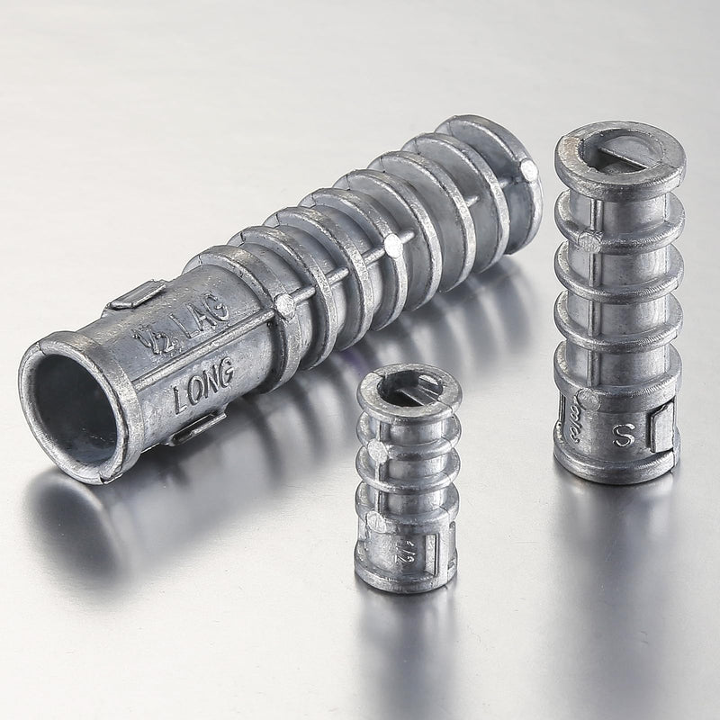[Australia - AusPower] - Wensilon(30pcs)1/4 * 1-1/2 Lag Shield Anchor Long Zinc Alloy Bolts Concrete Anchors, Zinc Alloy Masonry Anchors Hole 1/4*1-1/2 30 