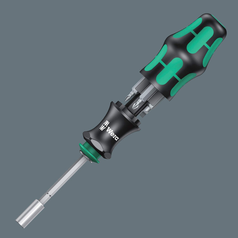 Wera 05073240001 Kraftform Kompakt 28 Sb Combi-Driver With Magazine Classic