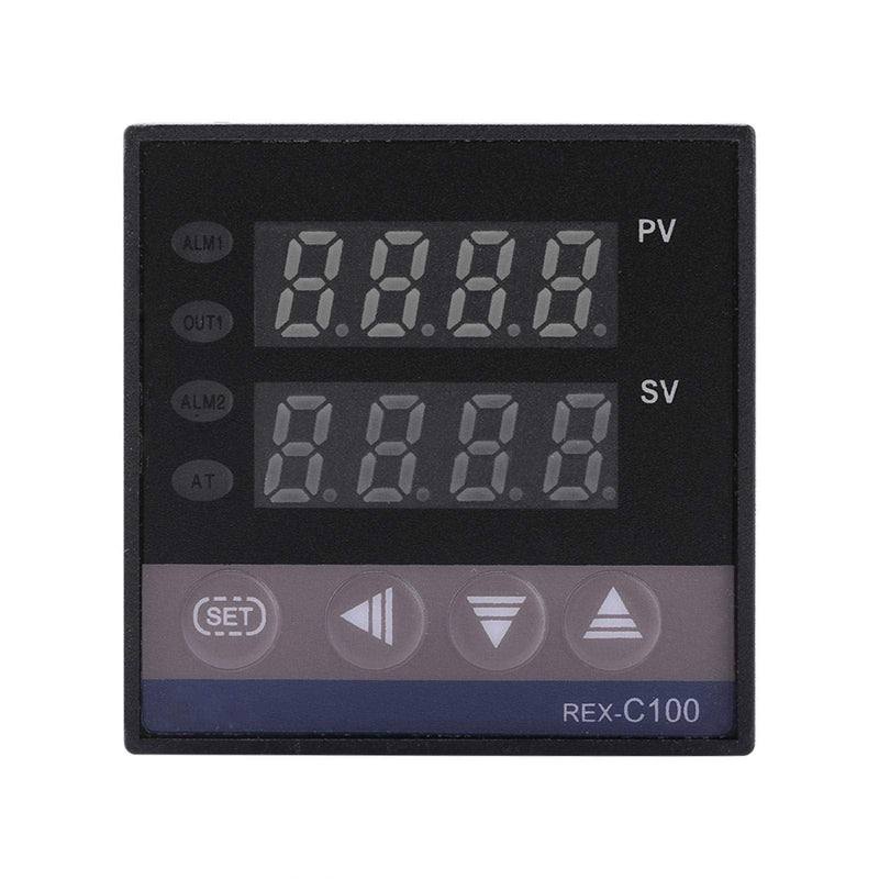 [Australia - AusPower] - PID Controller Thermostat Temperature Controller 0C1300C AC110V-240V Alarm REX-C100 Digital LED Temperature Controller for Electric Power Chemical Industry 