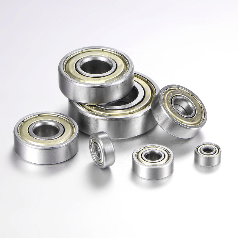 [Australia - AusPower] - uxcell 15pcs 625ZZ Deep Groove Ball Bearings 5mm Bore 16mm OD 5mm Thick Carbon Steel Double Shielded ABEC3 Z1 Bearing for Motors 5mm x 16mm x 5mm 15 