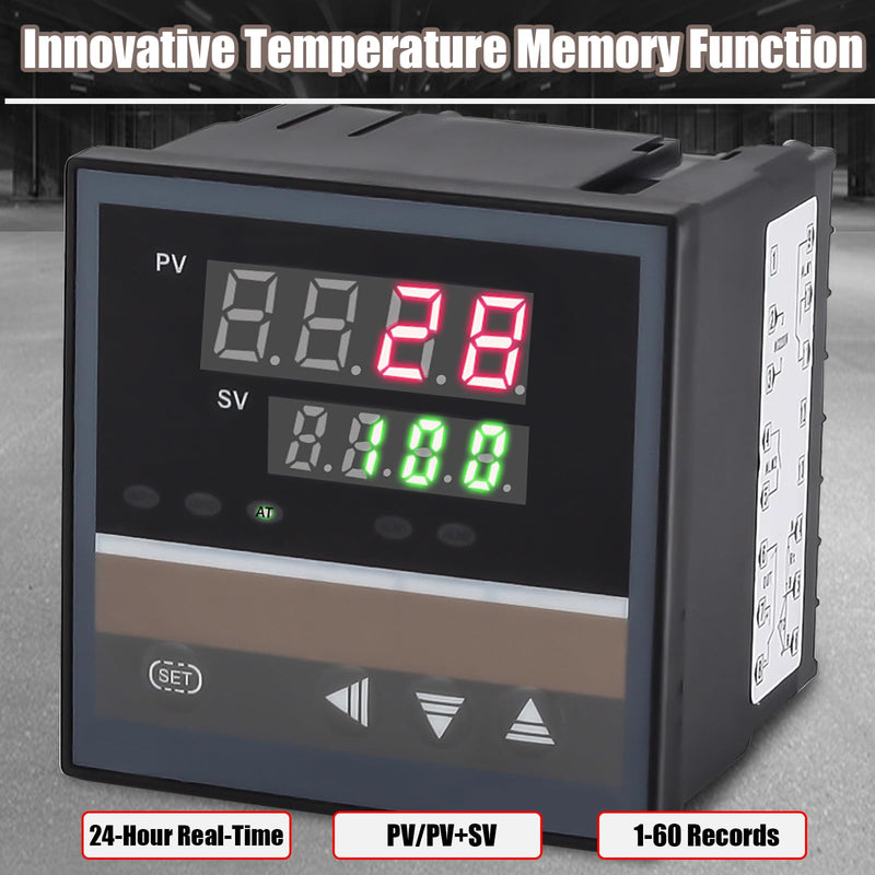 [Australia - AusPower] - REX C700 Digital PID Temperature Controller, 0 to 400℃ Thermostat Switch, Adjustable Temperature Switch for Electric Power Injection Molding 