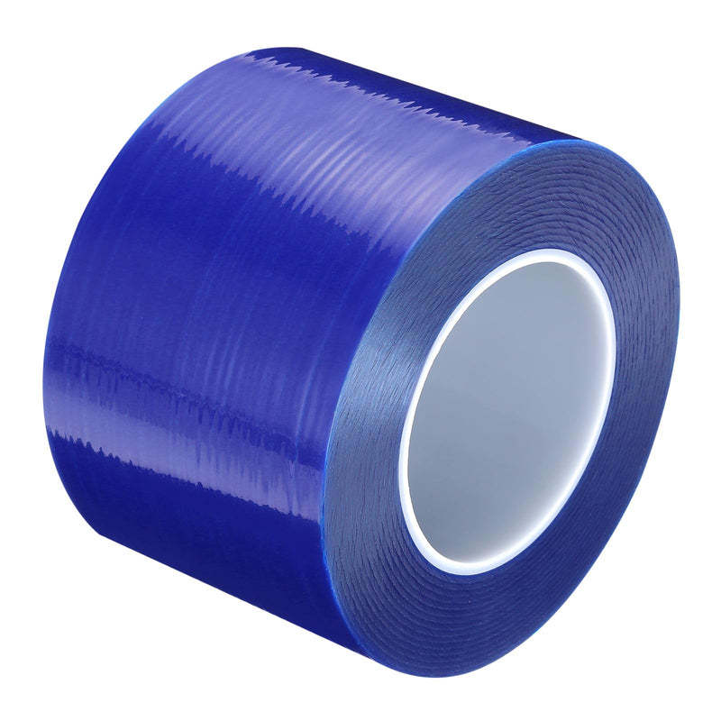 MECCANIXITY Removable Protective Film Tape, 3.54 Inch x 656 Ft Surface Protective Scratch Film Tape Roll for Furniture, Electrical Appliances, Blue
