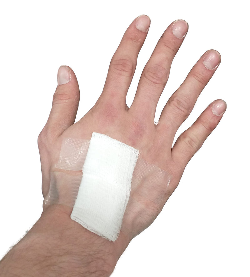 [Australia - AusPower] - Clear Transparent Medical Tape [Pack of Rolls 6] Clear Surgical First Aid Bandage Tape for Wound Dressing Care - 1 inch x 10 Yds Breathable Latex Free (6) 