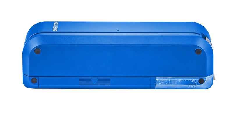 Bostitch Office Electric 3-Hole Punch, Dual Paper Loading, Heavy Duty, Jam-Free 20 Sheet Capacity, AC Adapter or Battery Powered, Space Saving, Blue, (EHP20-BLUE)