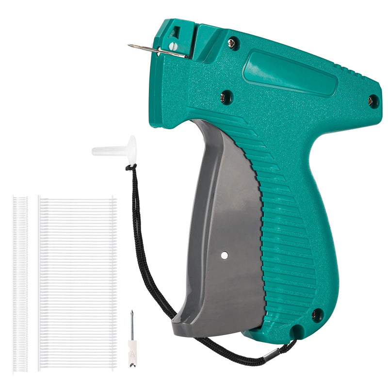 BS ONE 2-in-1 Stitch Tagging Gun for Clothing,Stitch Gun & Retail Price Tag Attacher Gun for Clothes with 6 Needles & 1000pcs 0.2" & 1000pcs 2" Barbs Fasteners Tag Gun + 1000*2" + 1000*0.2" Fasteners