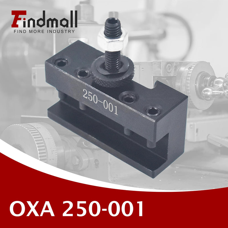 [Australia - AusPower] - findmall OXA #1 Quick Change Turning Facing Lathe Tool Post Holder OXA 250-001 250-001 tool holder 
