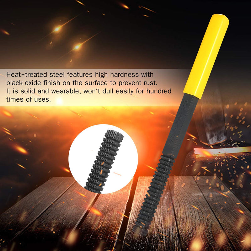 [Australia - AusPower] - External Thread Restoration File, Thread Recovery File Metric System Thread File Repair Tool, 0.75 1.0 1.25 1.5 1.75 2.0 2.5 3.0 mm, Suitable for Left or Right Thread 