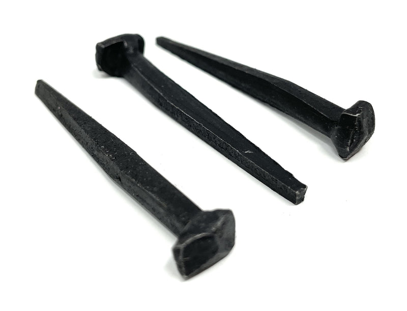 [Australia - AusPower] - Metal Magery 2" Wrought Head Nails Decorative Antique Rose Head Nail QTY: 25 