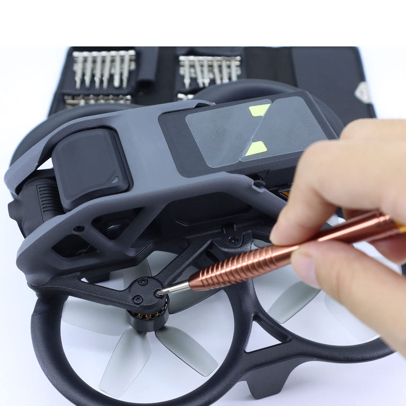 [Australia - AusPower] - DJI Repair Screwdrivers Tool Set for DJI Mavic 2/2S Phantom 3 4/4 Pro Mavic 2/3 Mini 2/SE/Mini 3 /Mini 3 Pro Spark Avata Drone and Other Electronics Devices Universal Screwdriver 25 In 1 