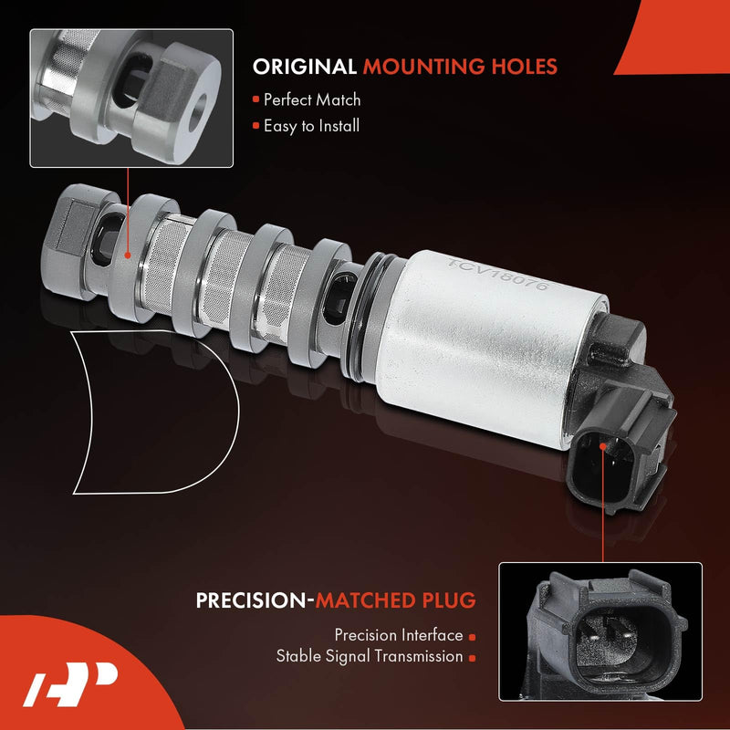 [Australia - AusPower] - A-Premium Engine Variable Valve Timing (VVT) Solenoid Compatible with Honda Accord 2008-2012, CR-V 2012-2014, Crosstour 2012-2015, L4 2.4L, Replace# 15830R44A01, 15830R5AA01 