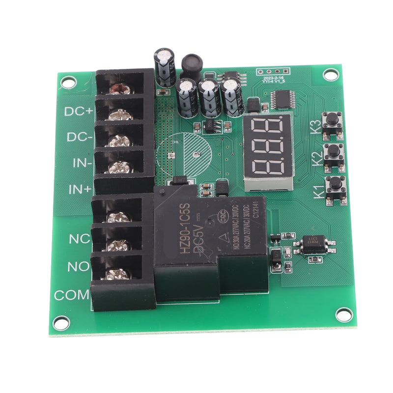 [Australia - AusPower] - Current Detection Module 4-Channel Overcurrent Relay Module 7-30V 0-30A Current Sensing Electrical Timer for Circuit Protection 