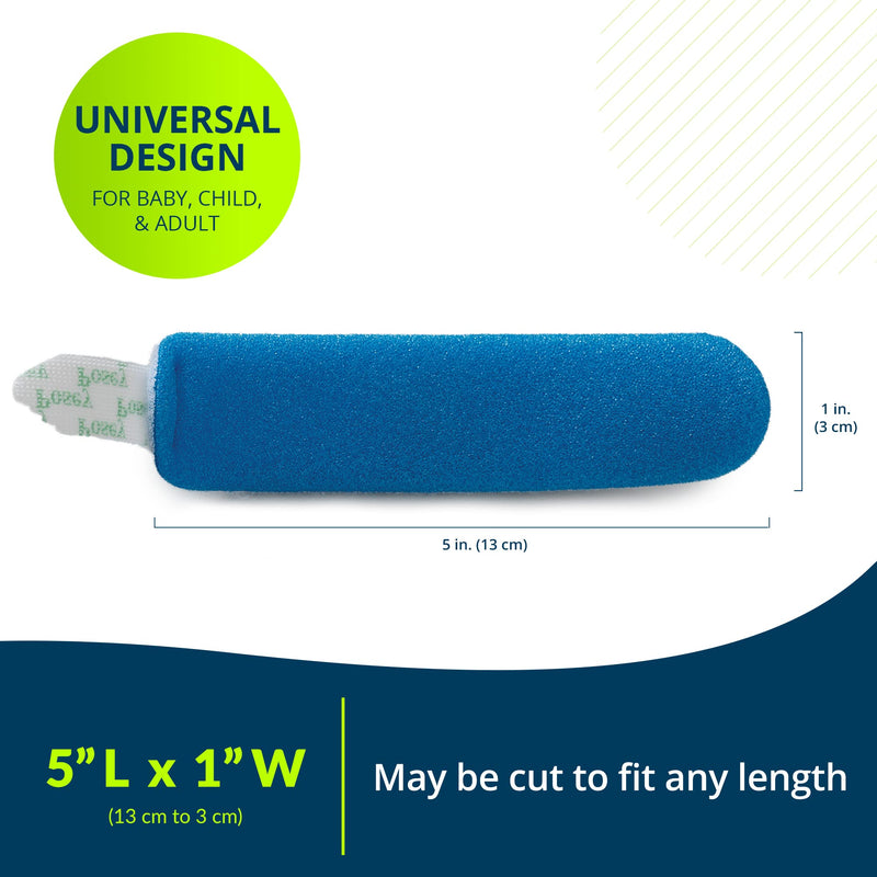 [Australia - AusPower] - TIDI Posey Pulse Oximeter Probe Wrap – Universal Design – Quantity: 12 Pulse Oximeter Probe Wraps Per Package – Pulse Oximeter for Baby, Child & Adult – Home Care (6554) 