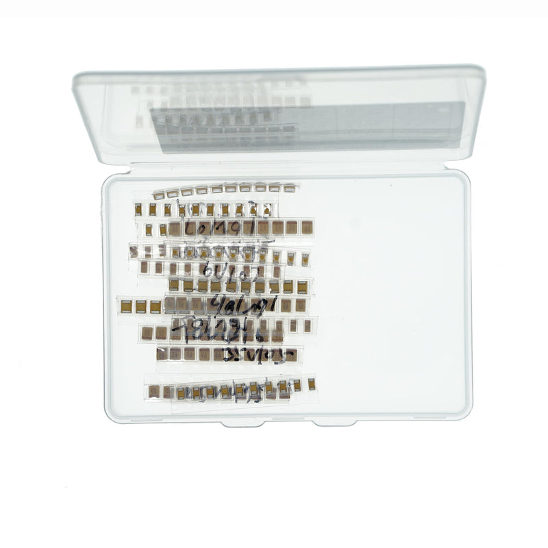 15 Values x 10 Pieces, Total 150 Pieces,SMD A B Case Tantalum Capacitors Assorted Kit 1uf-220uf