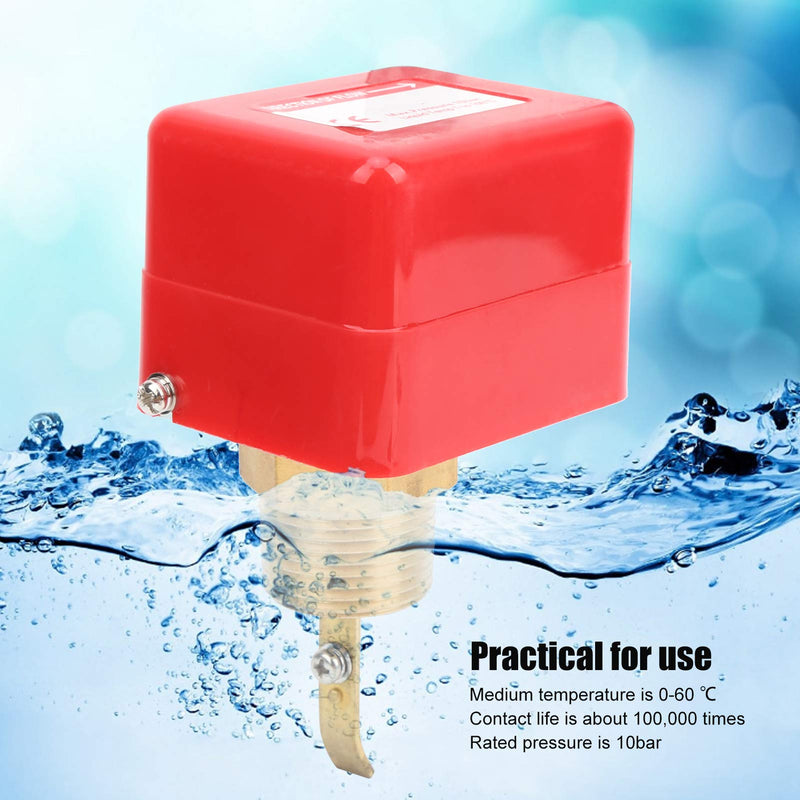 [Australia - AusPower] - YWBL-WH HFS-25 1inch Thread Paddle Type Liquid Water Paddle Control Switch SPT AC220V 15A with Paddles, Switch 