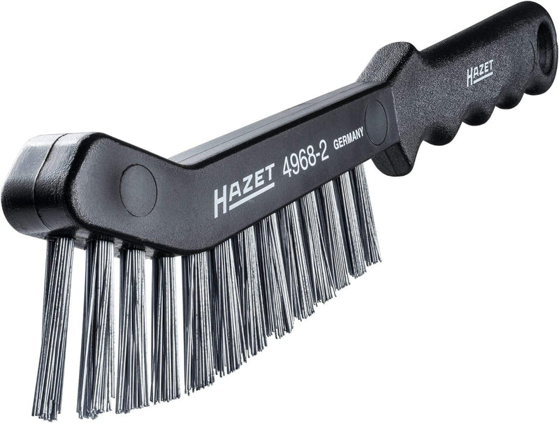 Hazet 4968-2 Caliper Brush | Length 225 mm, 86 g, length: 225 mm, drive 640240 brake service, 270040 file, brush, 650340 wheels, tyres, Brake Caliper Brush