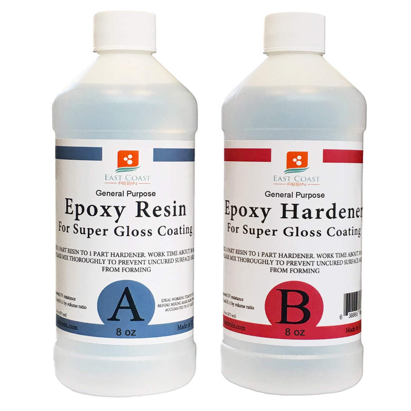 [Australia - AusPower] - EPOXY Resin 16 oz Kit, General Purpose (Coating, Bonding, Casting) 