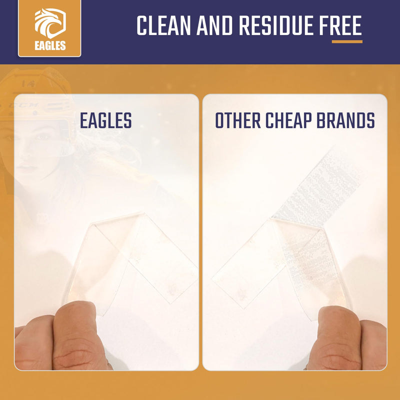 EAGLES 2 Pack and 1 Pack Clear Hockey Tape
