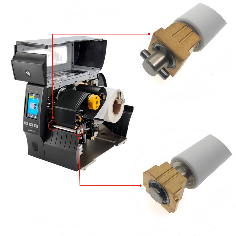 Platen Roller Assembly Maintenance Kit Compatible with Zebra ZT410 ZT411 ZM400 Thermal Barcode Label Printer 203dpi 300dpi 600dpi P/N:79815M P1058930-080