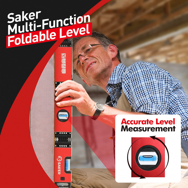 [Australia - AusPower] - Saker Multi-Function Foldable Level-Saker Contour Gauge (10 Inch Christmas Packaging) Profile Tool 