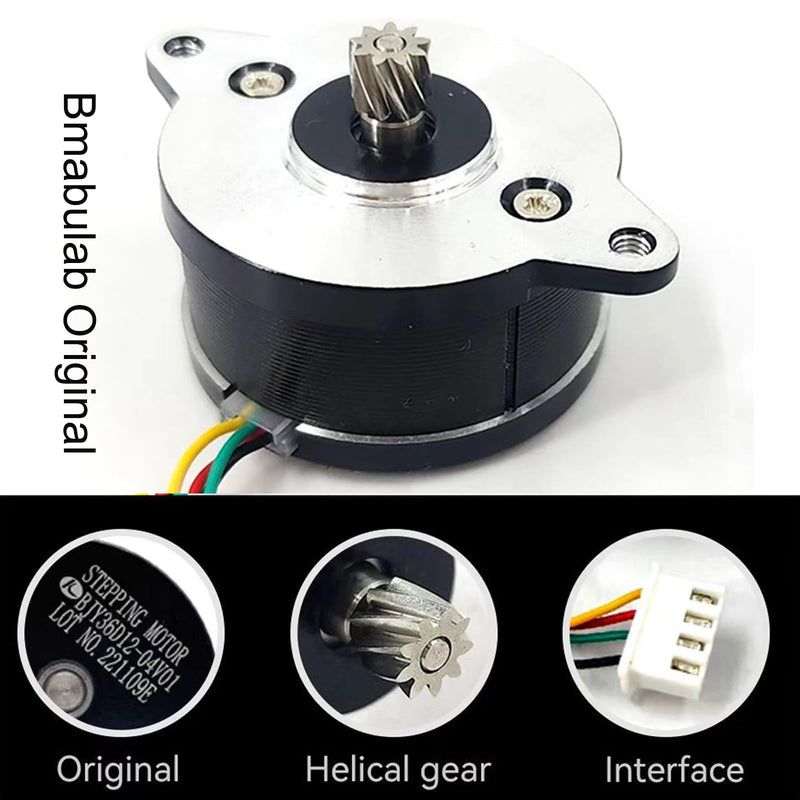 Original Extruder Motor 3D Printer Accessories for Bambulab X1/P1 Series (Standard Version(Bambulab Original)) Standard Version(Bambu lab original)
