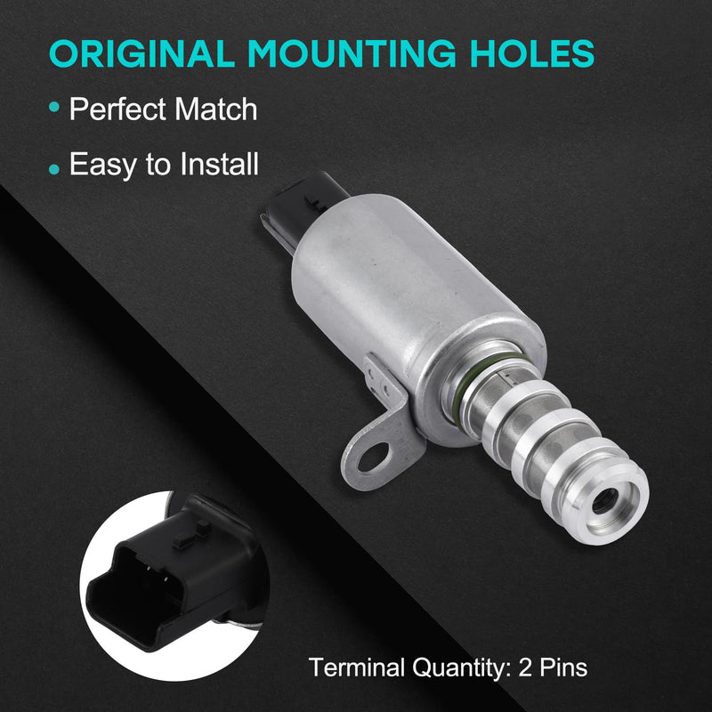 AULINK 11368610388 11367587760 OCV Oil Control Variable Valve Timing VVT Solenoid 2 PCS For Mini Cooper R56 2002-2016,R57/R59 2005-2016,R58 2012-2016,R60 2011-2016,R61 2013-2016