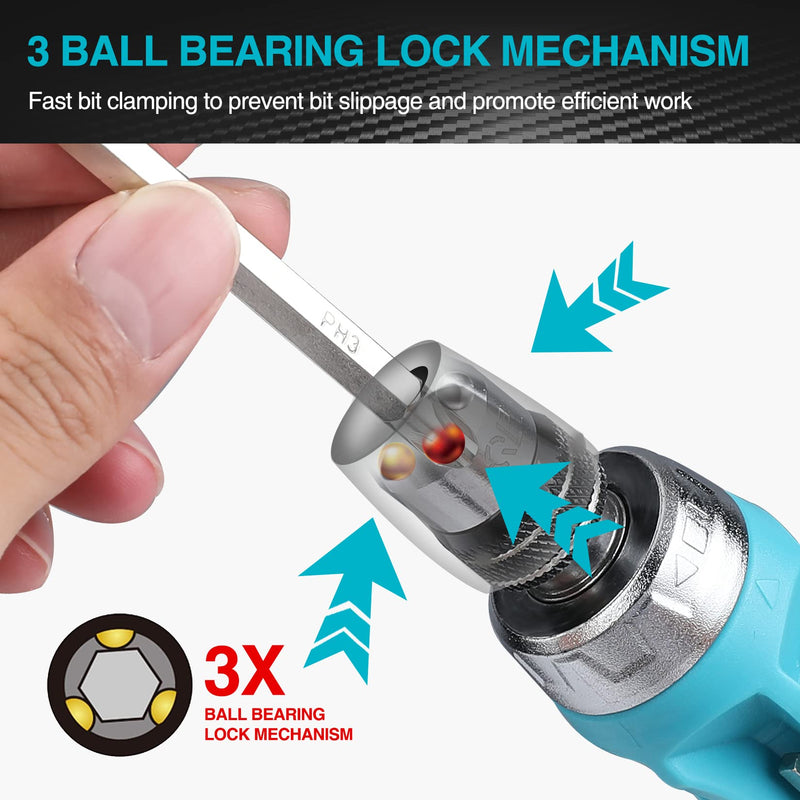 [Australia - AusPower] - DURATECH Magnetic Tape Measure 25FT with Fractions 1/8, Retractable Measuring Tape, Ratcheting Screwdriver, 12-in-1 Multi-bit Screw Drivers 